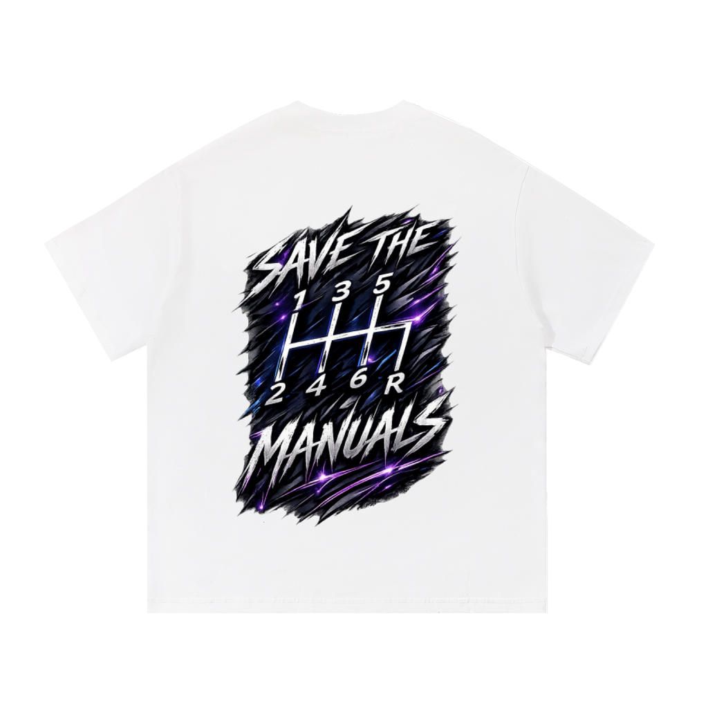 Essential Cotton T-Shirt Save the Manuals (DTG)
