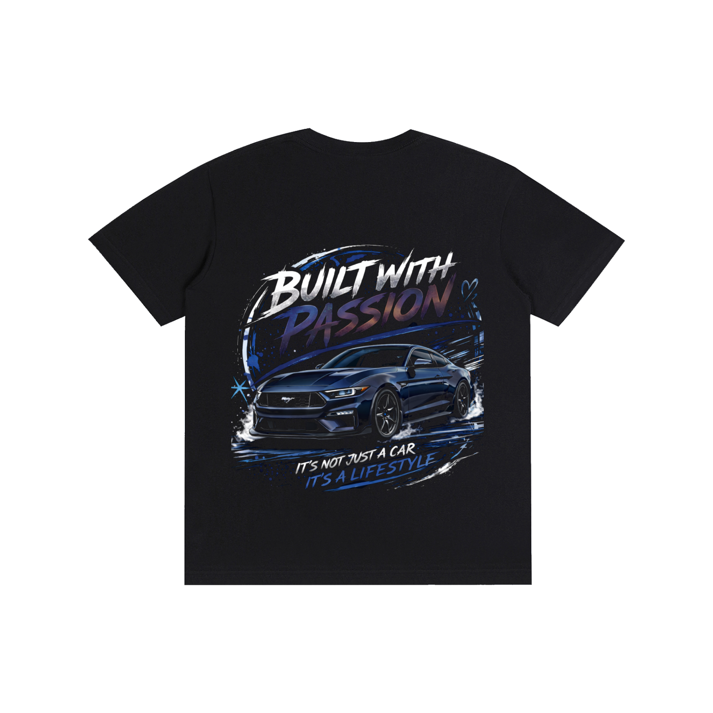Pure Cotton Unisex T-Shirt Mustang GT