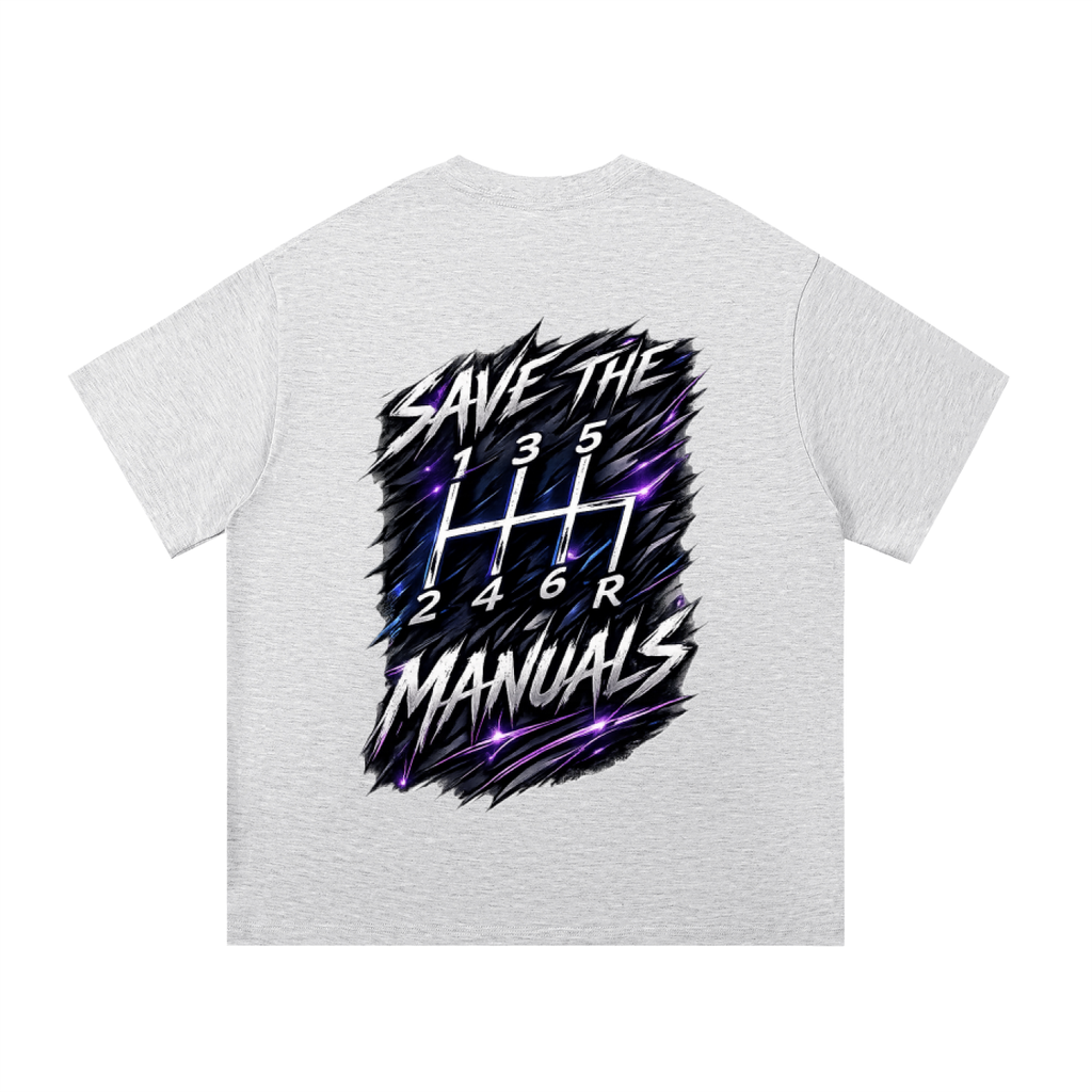 Essential Cotton T-Shirt Save the Manuals (DTG)