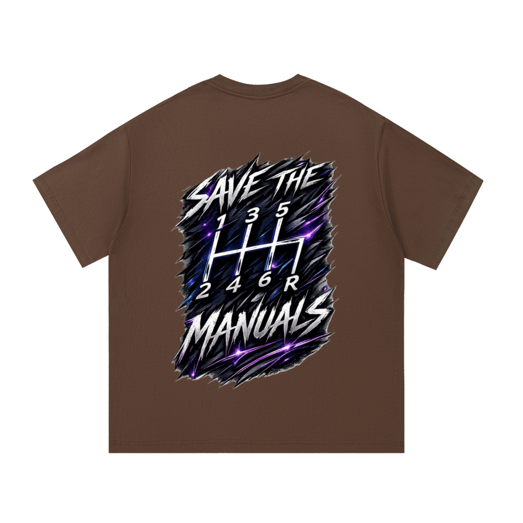 Essential Cotton T-Shirt Save the Manuals (DTG)