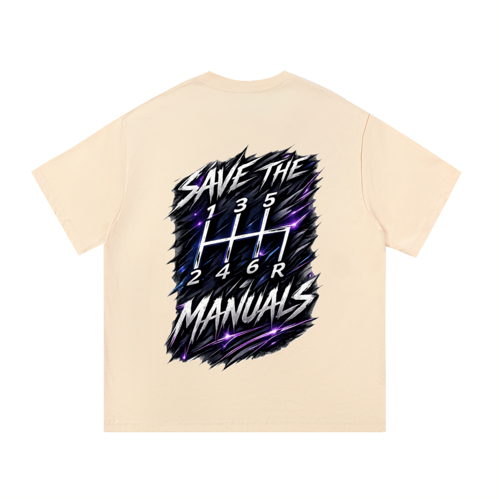 Essential Cotton T-Shirt Save the Manuals (DTG)