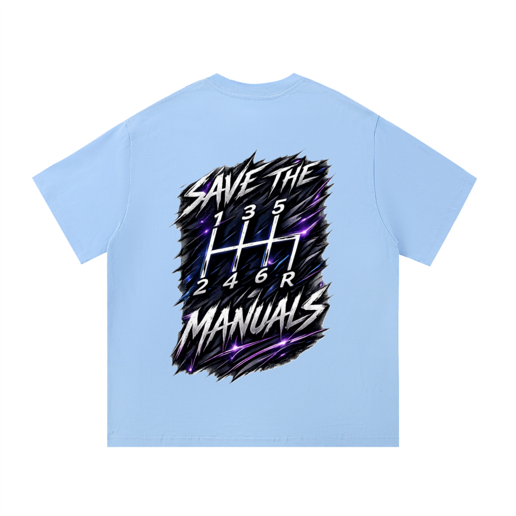 Essential Cotton T-Shirt Save the Manuals (DTG)