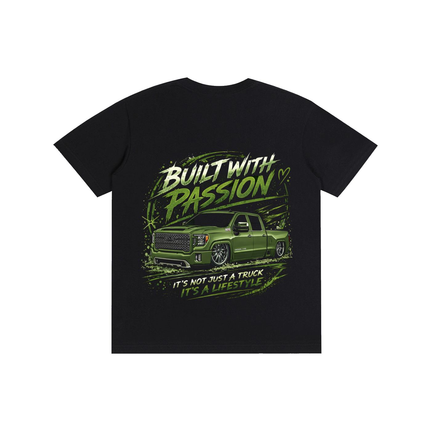 Pure Cotton Unisex T-Shirt GMC Denali HD