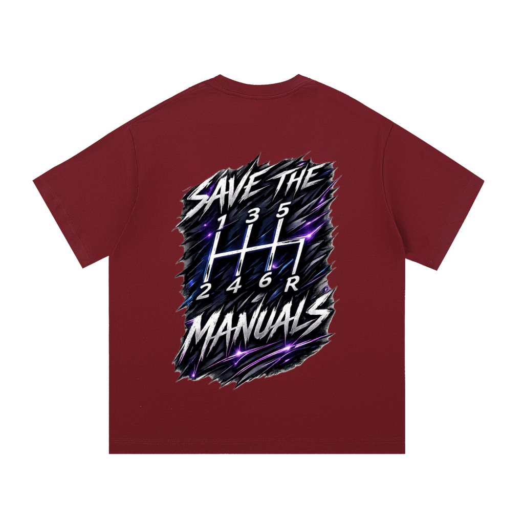 Essential Cotton T-Shirt Save the Manuals (DTG)