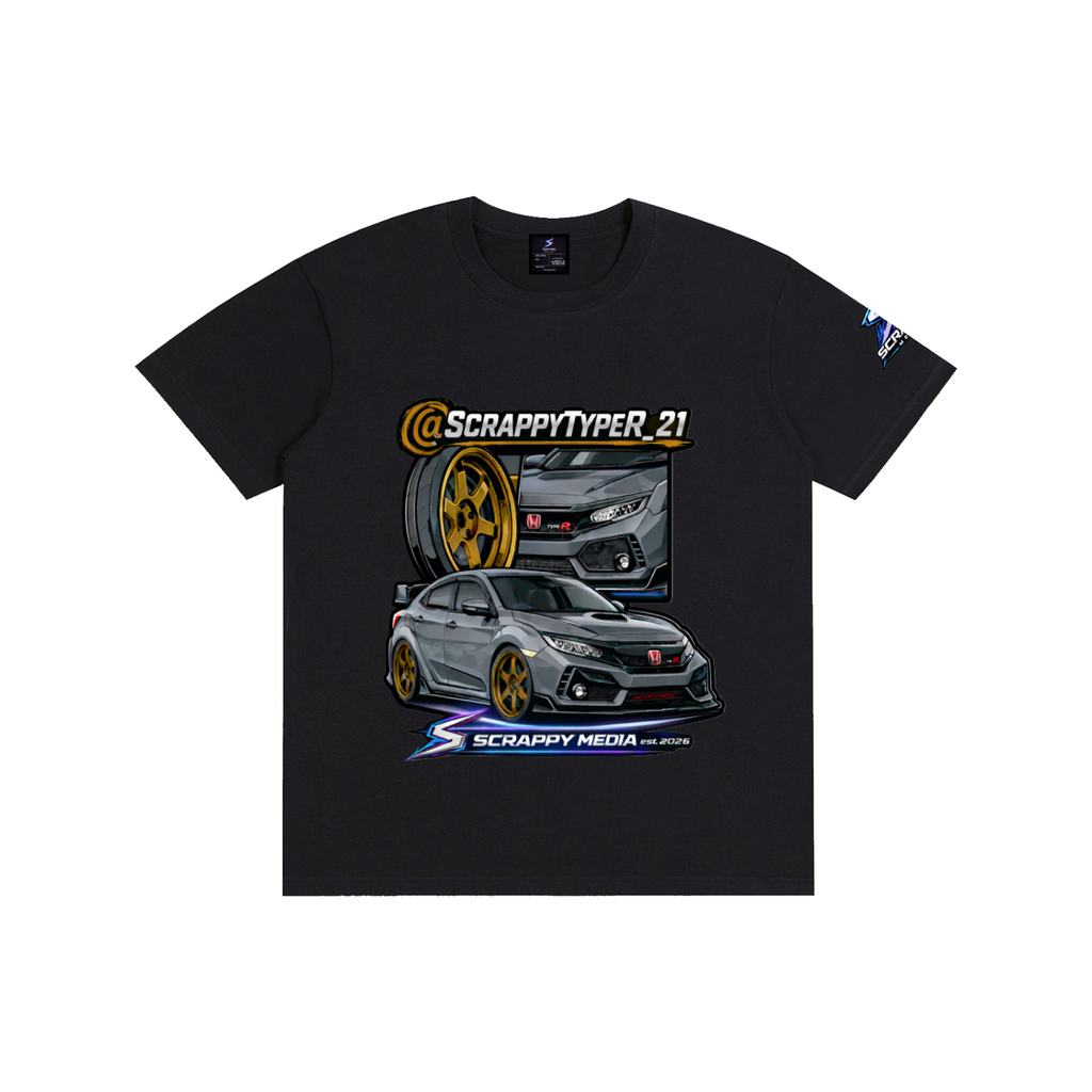 Pure Cotton Unisex T-Shirt ScrappyTypeR_21