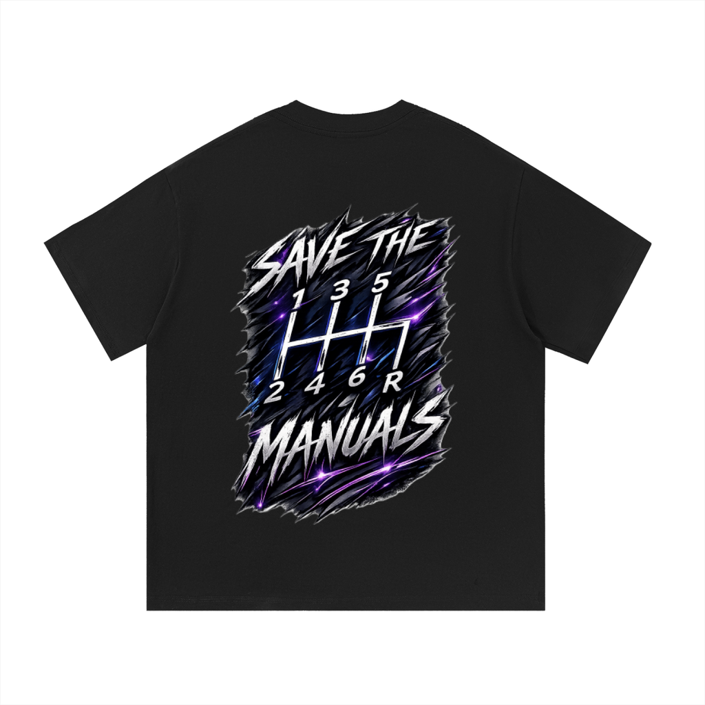Essential Cotton T-Shirt Save the Manuals (DTG)