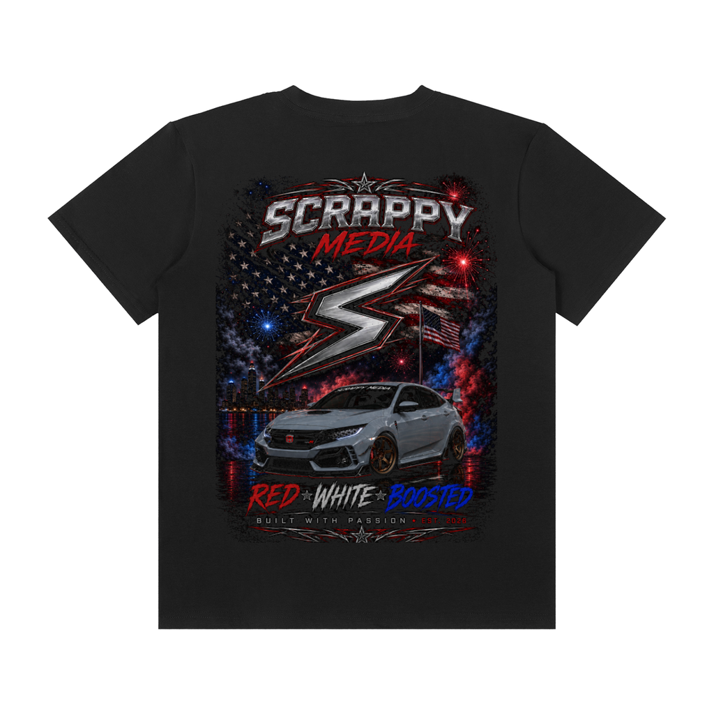 Scrappy Media Red, White, & Boosted