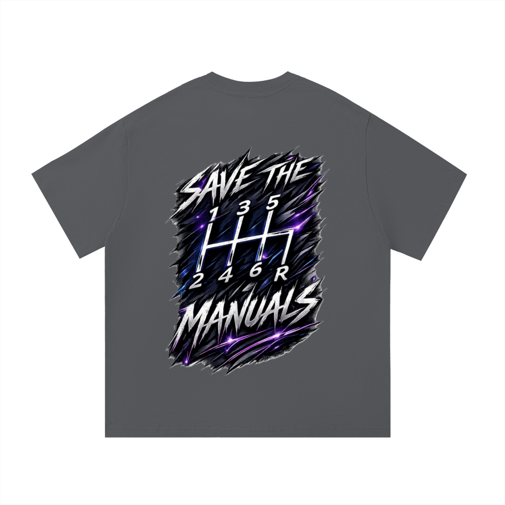 Essential Cotton T-Shirt Save the Manuals (DTG)