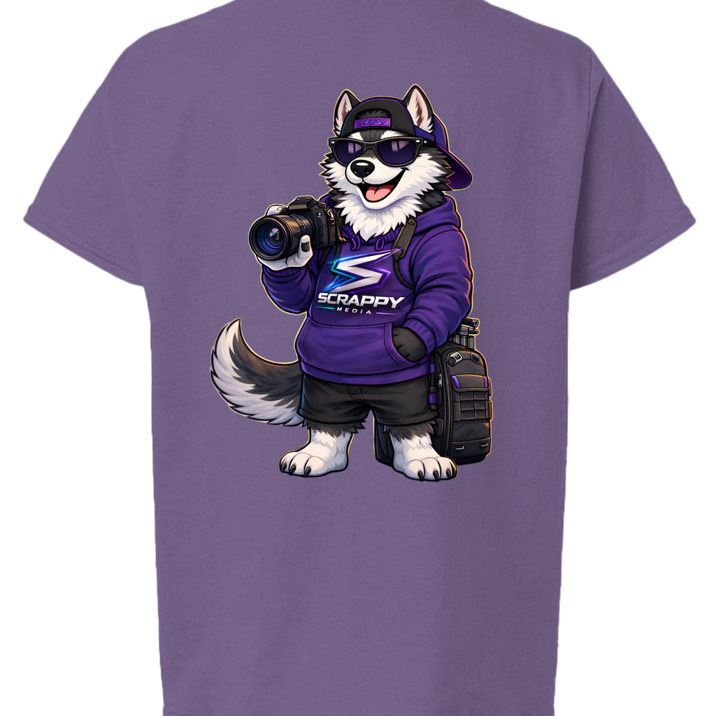 Heather Purple - G640B - BACK