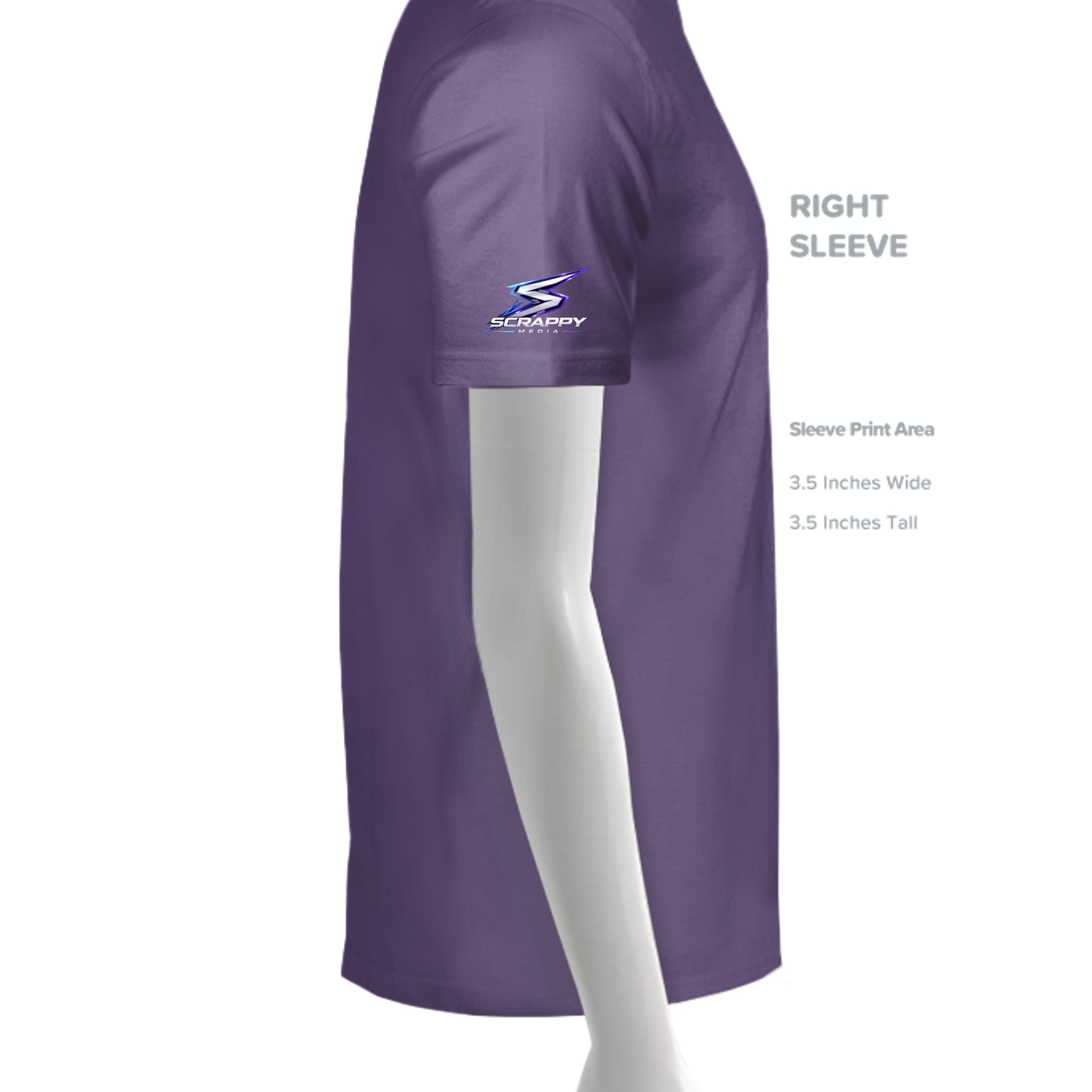 Heather Purple - G640B - SLEEVE_RIGHT