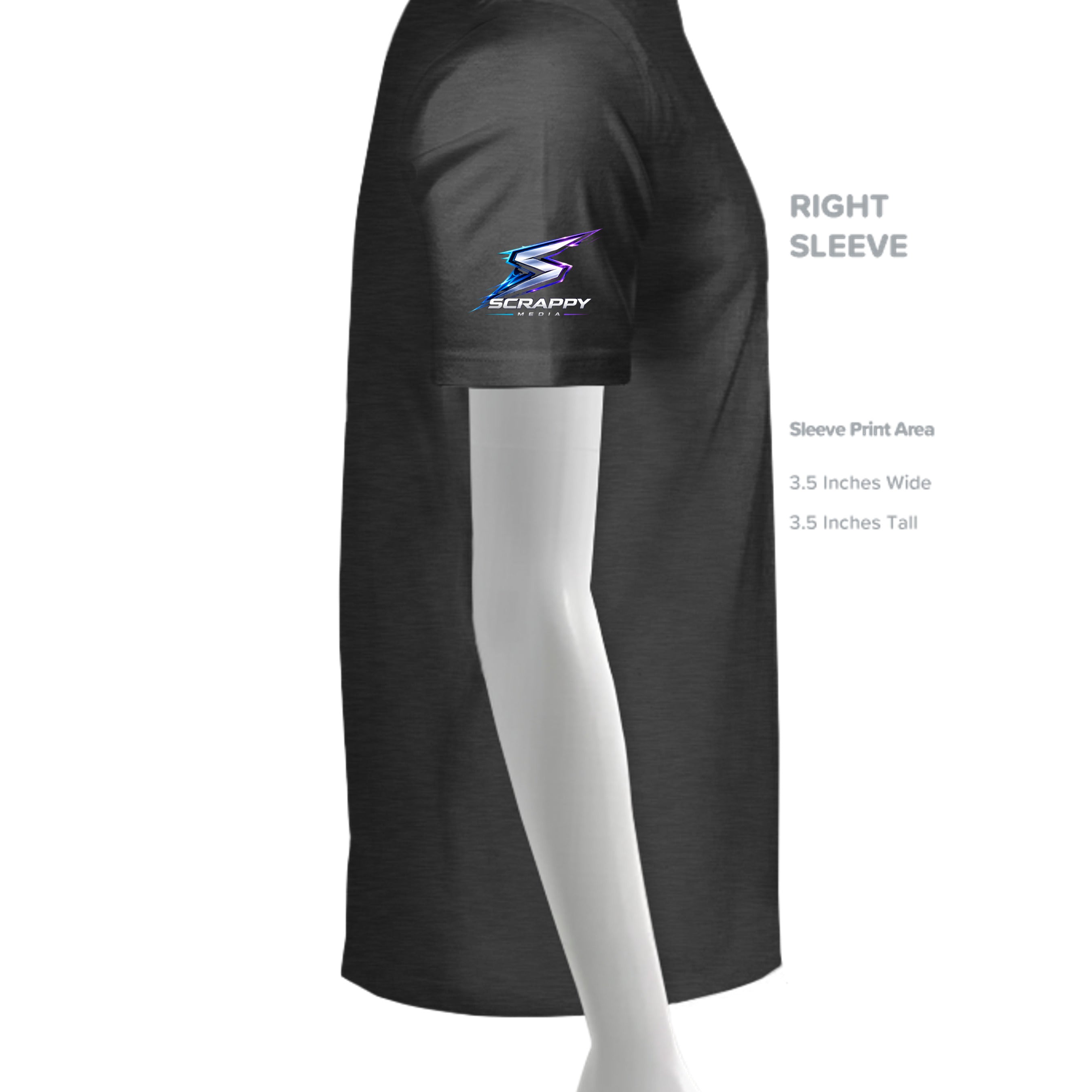 Heather Dark Grey - G640 - SLEEVE_RIGHT