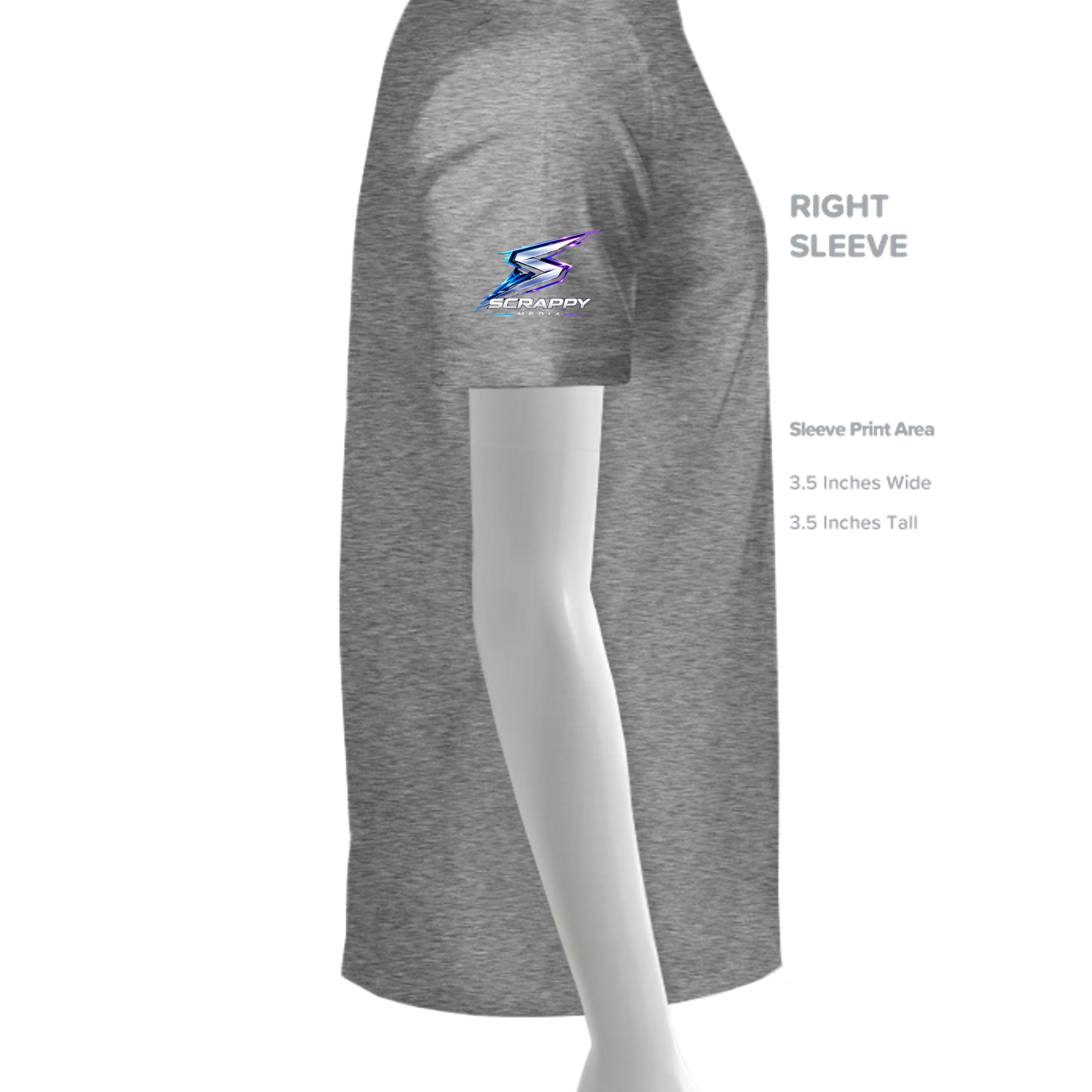 GRAPHITE HEATHER - G640 - SLEEVE_RIGHT